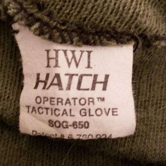 Men's Large HWI HATCH Kevlar/Leather Tactical Long Sleeve Operator Gloves - Picture 7 of 9